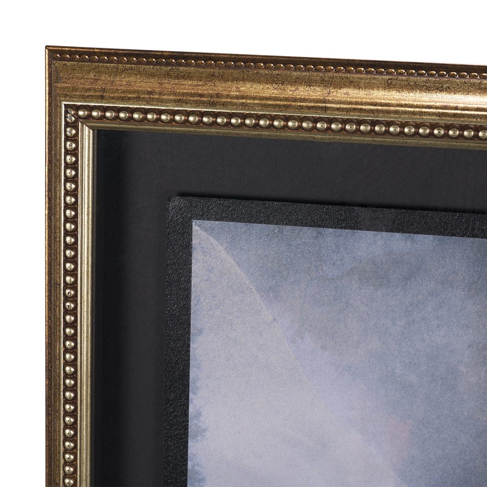 Mercana - Turbulent Skies Abstract by Mercana Studio a Hand Embellished Framed Print under Glass - 15769 view 4