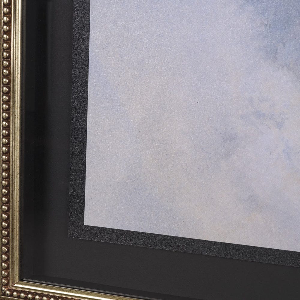 Mercana - Turbulent Skies Abstract by Mercana Studio a Hand Embellished Framed Print under Glass - 15769 view 5