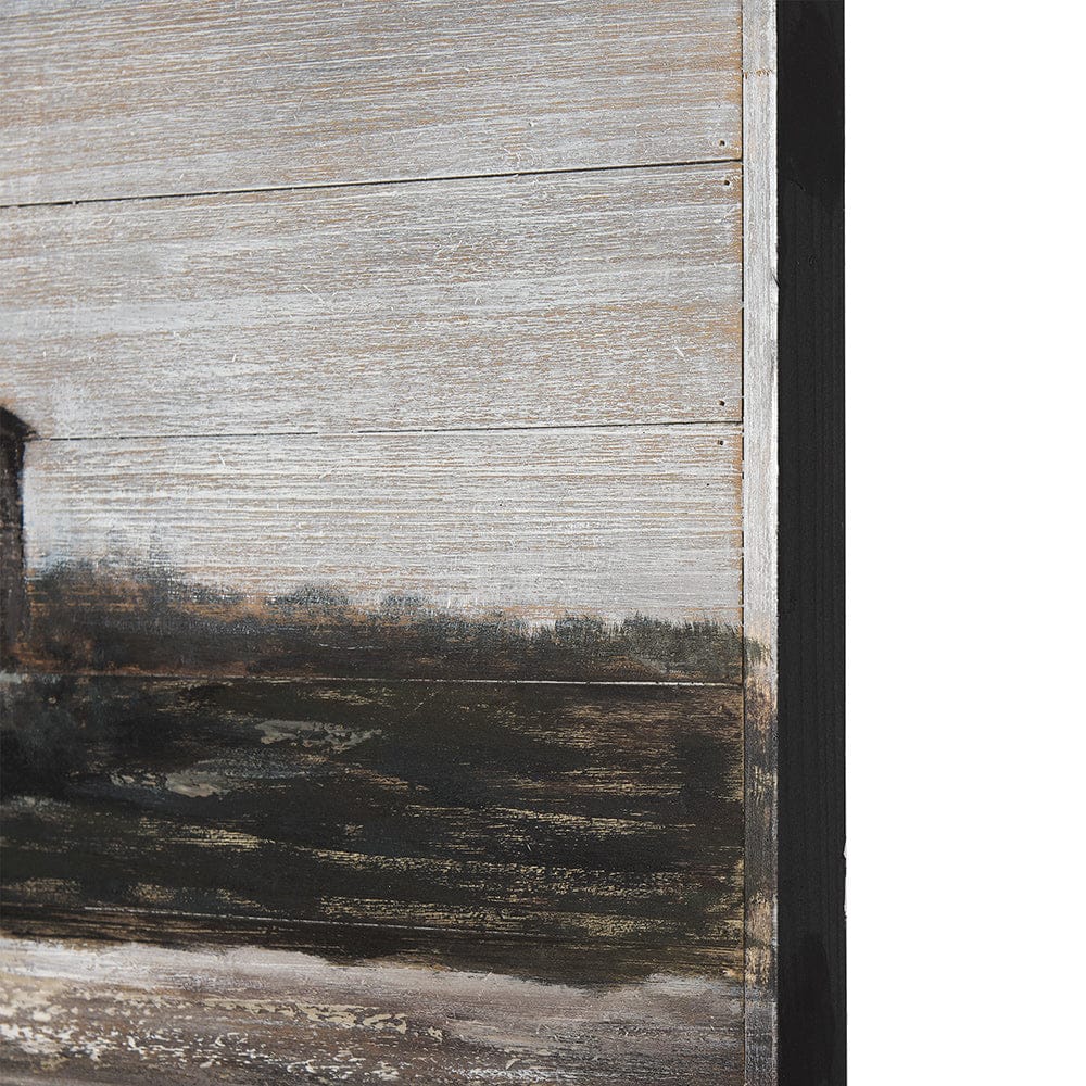 Mercana - Tuscan Cypress 60x36 Hand Painted on Wood Oil Painting - 70372 view 4
