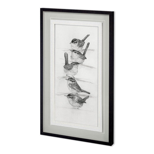 Mercana - Tutti II by Mercana Studio a Hand Embellished Textured Framed Art Print Matted under Glass - 12011 view 1