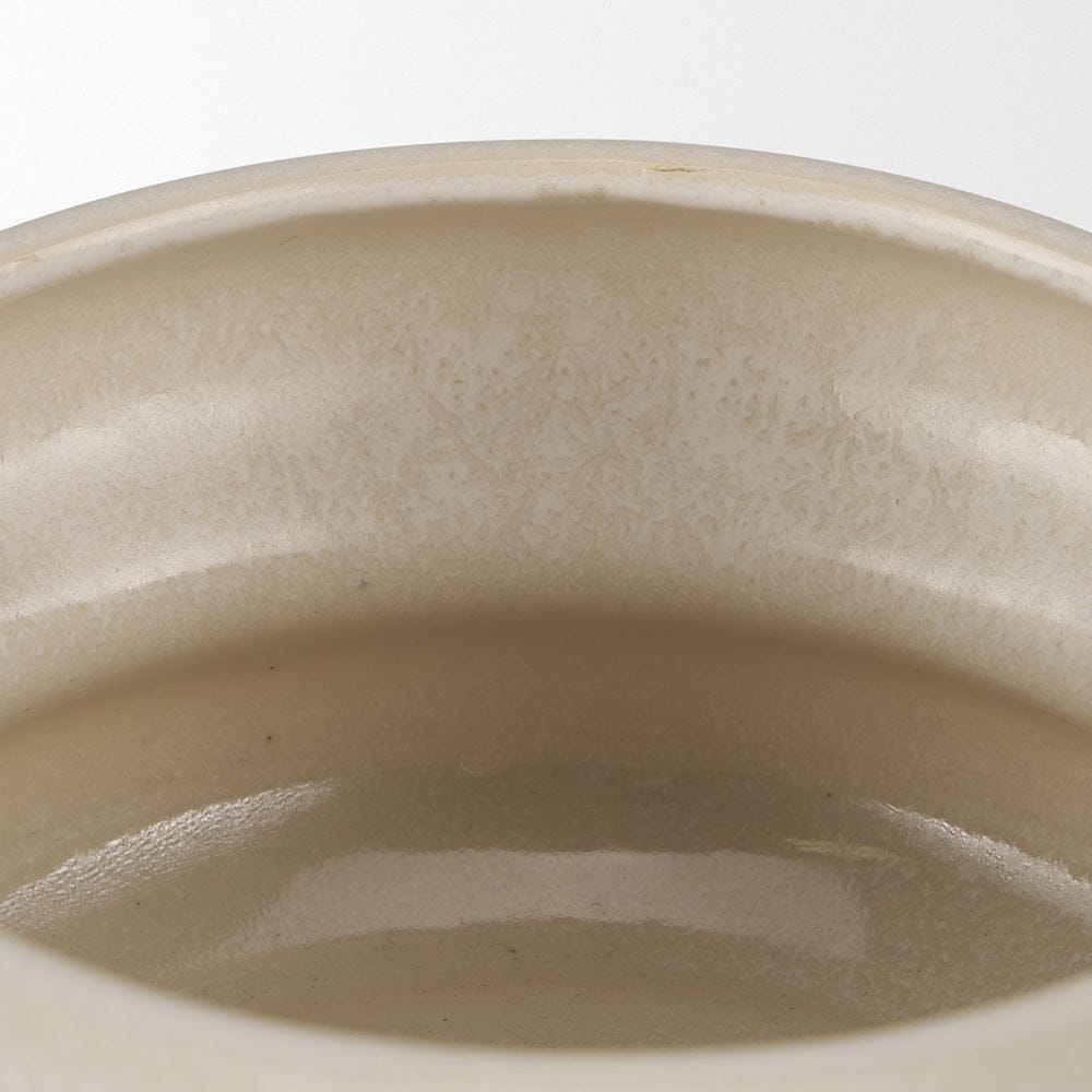 Mercana - Twyla Short Cream Glazed Ring Pot - 70979 view 3