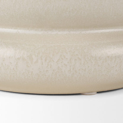 Mercana - Twyla Short Cream Glazed Ring Pot - 70979 view 6
