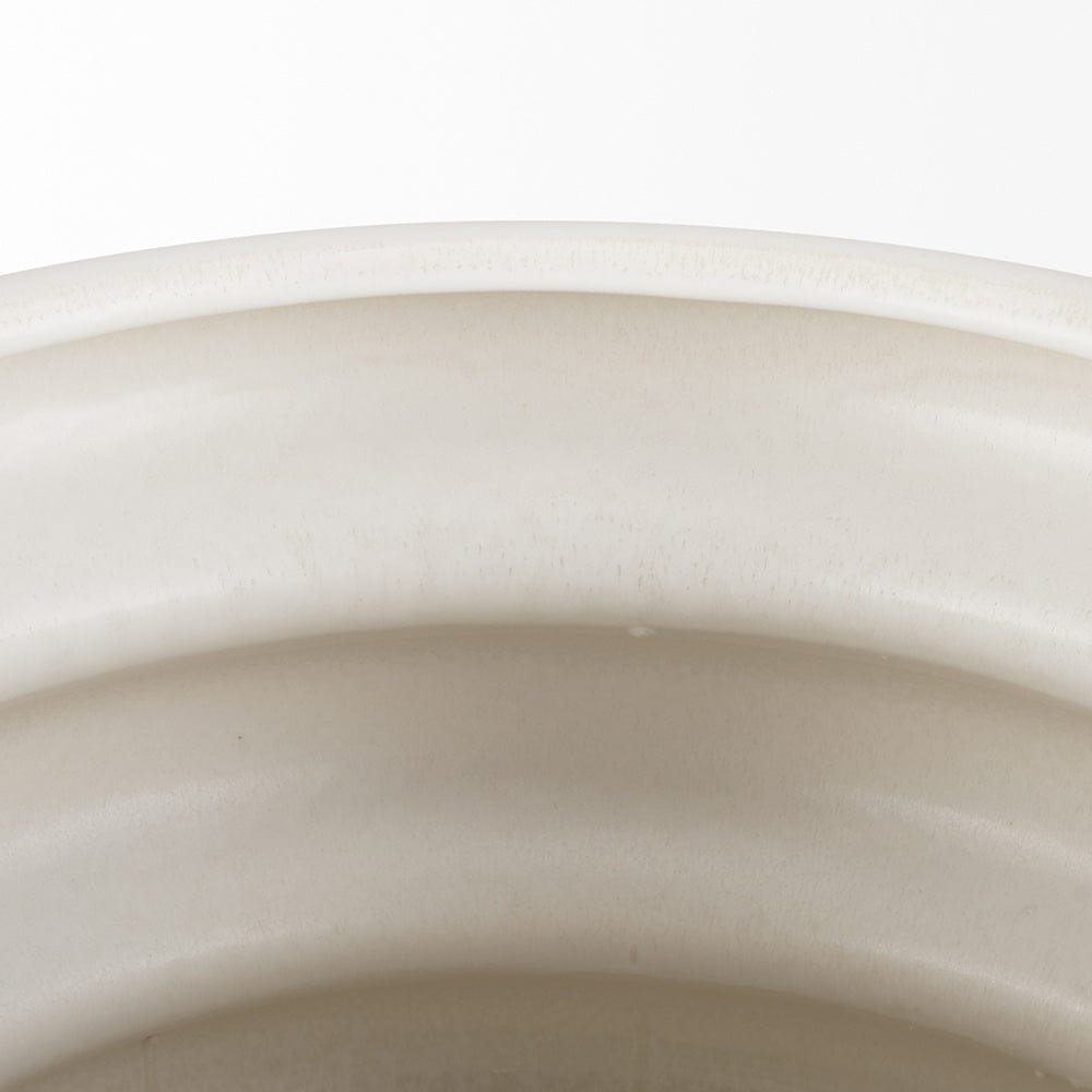 Mercana - Twyla Tall Cream Glazed Floor Ceramic Vase - 70982 view 3