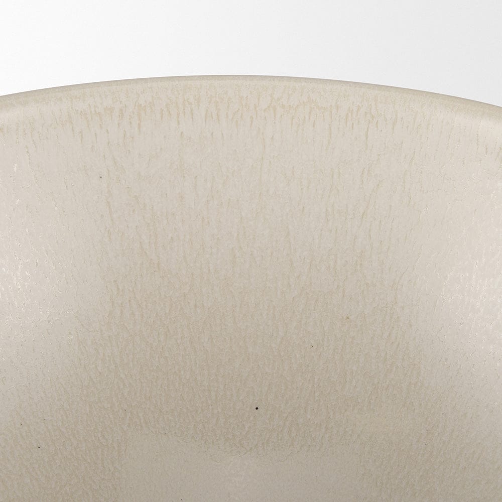 Mercana - Tyren Cream Glazed Decorative Round Ceramic Bowl - 70977 view 4
