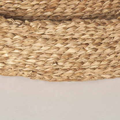 Mercana - Ulana Round Nesting Seagrass Trays w/ Loop Handles (Set of 3) - 70226 view 8