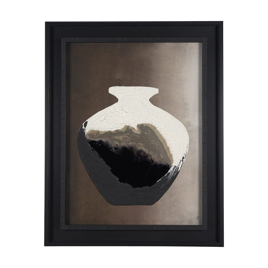 Mercana - Unearthed Vessel I by Studio M a handmade Original Framed Artwork under Glass - 15254 view 1