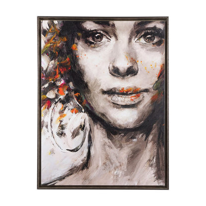 Mercana - Unity II Woman FL by Mercana Studio a Hand Embellished Textured Framed Canvas - 102101-FL view 1