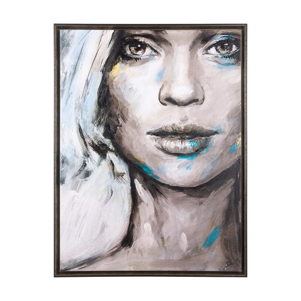 Mercana - Unity III Woman FL by Mercana Studio a Hand Embellished Textured Framed Canvas - 102102-FL view 1