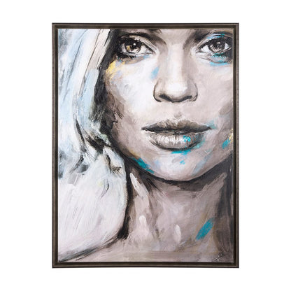 Mercana - Unity III Woman FL by Mercana Studio a Hand Embellished Textured Framed Canvas - 102102-FL view 1