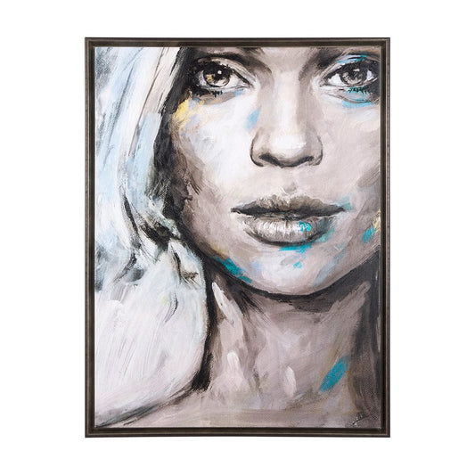 Mercana - Unity III Woman FL by Mercana Studio a Hand Embellished Textured Framed Canvas - 102102-FL view 1
