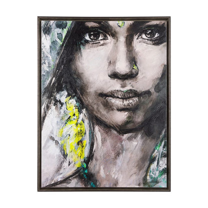 Mercana - Unity V Woman FL by Mercana Studio a Hand Embellished Textured Framed Canvas - 102104-FL view 1