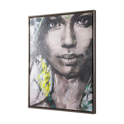 Mercana - Unity V Woman FL by Mercana Studio a Hand Embellished Textured Framed Canvas - 102104-FL view 2