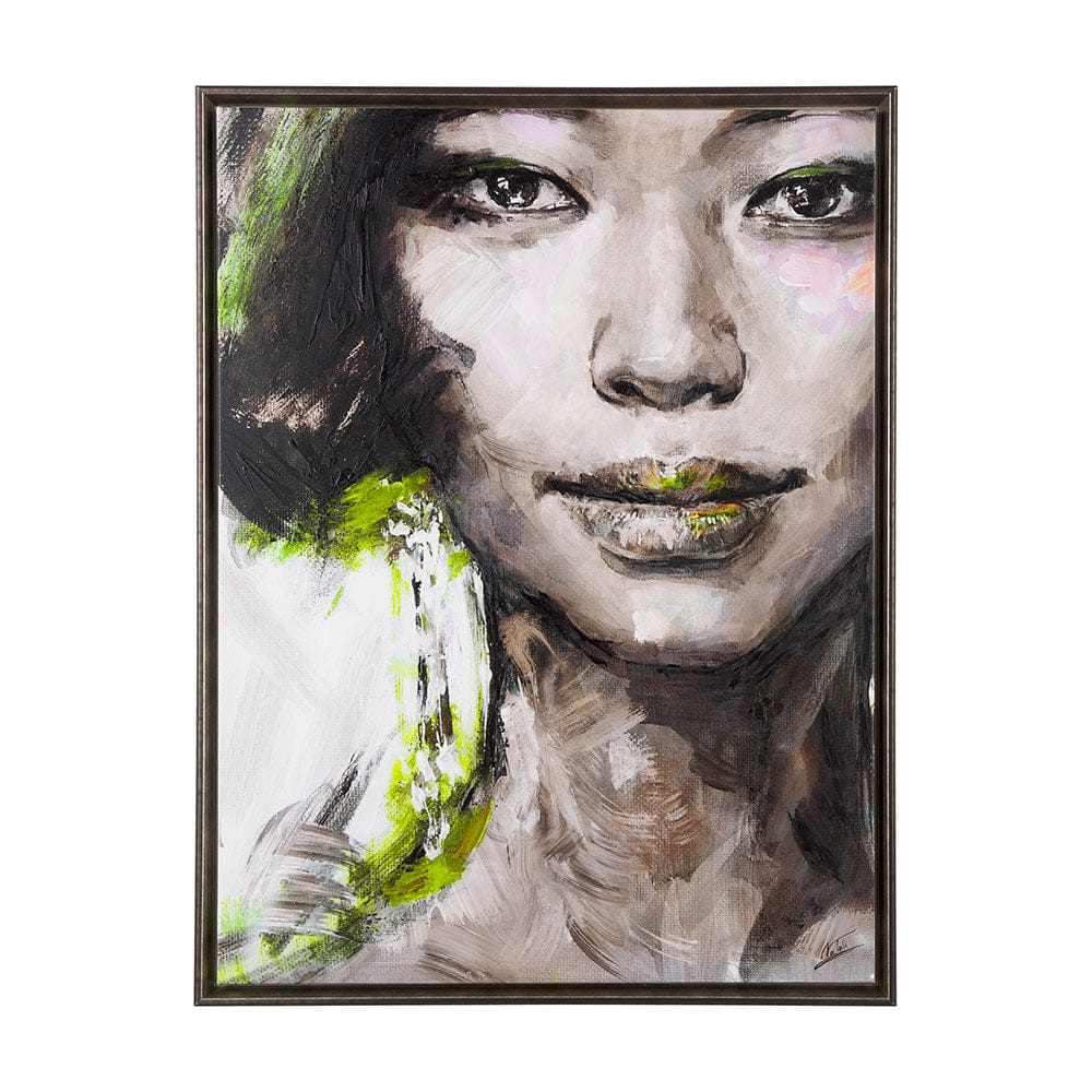 Mercana - Unity VI Woman FL by Mercana Studio a Hand Embellished Textured Framed Canvas - 102105-FL view 1