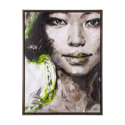 Mercana - Unity VI Woman FL by Mercana Studio a Hand Embellished Textured Framed Canvas - 102105-FL view 1