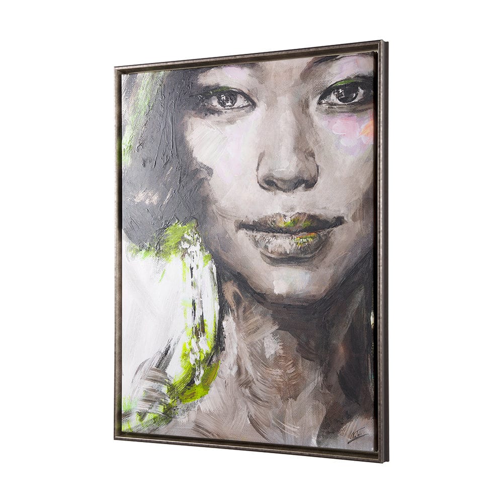 Mercana - Unity VI Woman FL by Mercana Studio a Hand Embellished Textured Framed Canvas - 102105-FL view 2