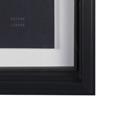 Mercana - Urchin Still Life III by Nathan Larson a Hand Embellished Framed Art Print Matted under Glass - 15830 view 3