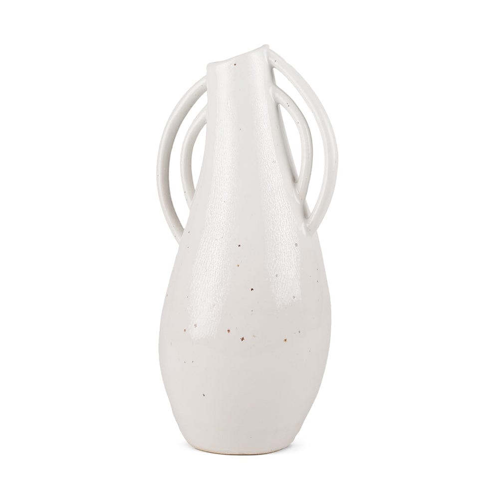 Mercana Urvi Speckled Asymmetrical Ceramic Vase