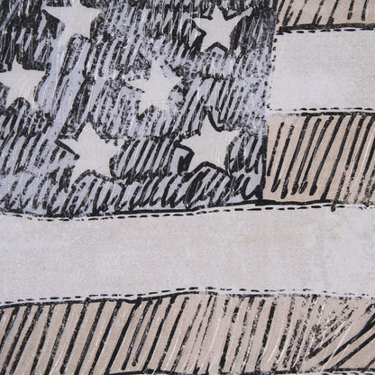 Mercana - USA Flag by Mercana Studio a Hand Embellished Framed Art Print - 15688 view 6