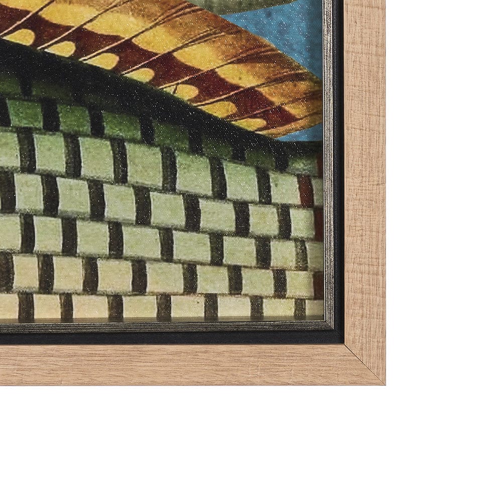 Mercana - Vadum Piscis by Mercana Studio a Hand Embelished Textured Framed Art Print - 15158 view 3