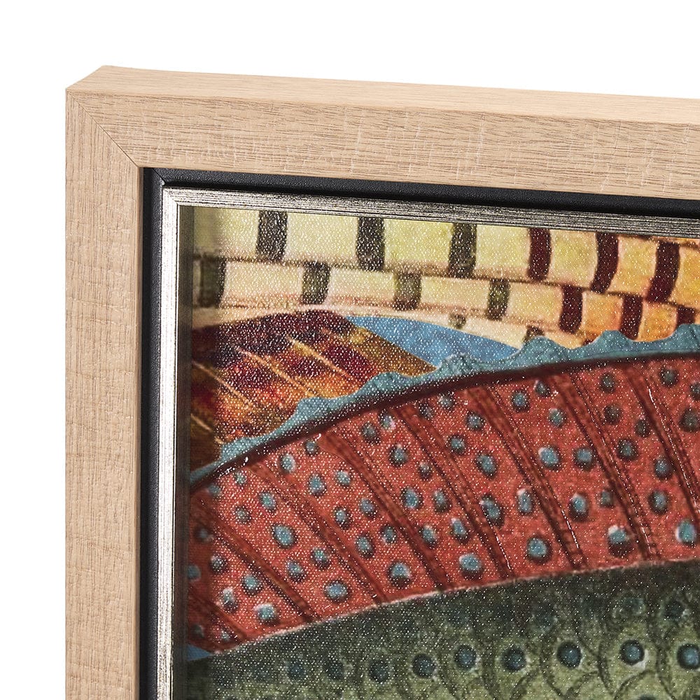 Mercana - Vadum Piscis by Mercana Studio a Hand Embelished Textured Framed Art Print - 15158 view 4