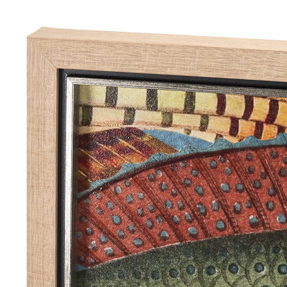 Mercana - Vadum Piscis by Mercana Studio a Hand Embelished Textured Framed Art Print - 15158 view 4