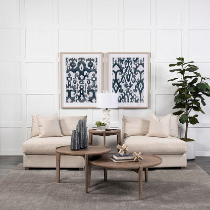 Mercana - Valence 38.2L x 38.6W x 28.3H Beige Armless Sectional Piece - 69111 view 4