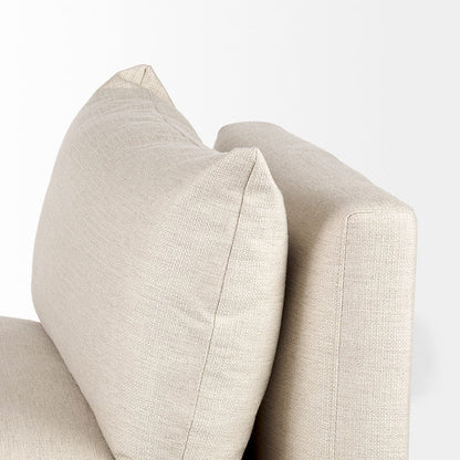 Mercana - Valence 38.2L x 38.6W x 28.3H Beige Armless Sectional Piece - 69111 view 9