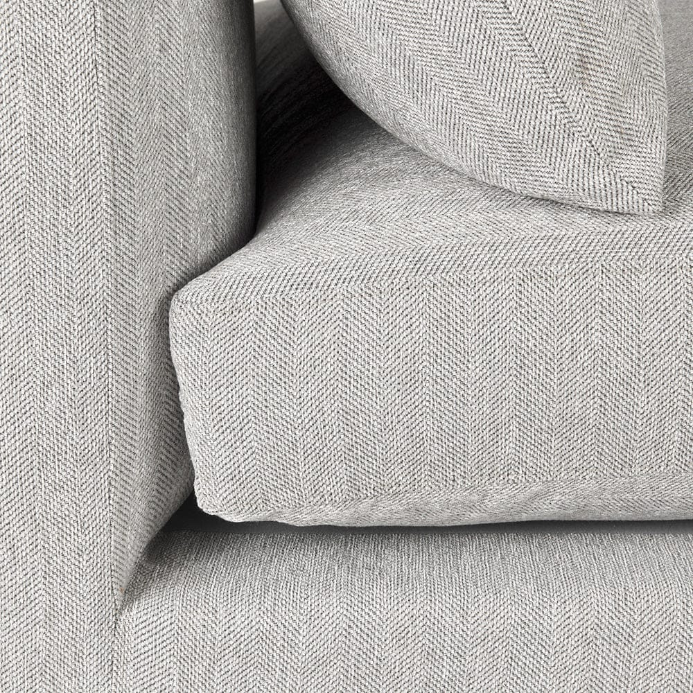 Mercana - Valence 38.2L x 38.6W x 28.3H Light Gray Armless Sectional Piece - 69117 view 7