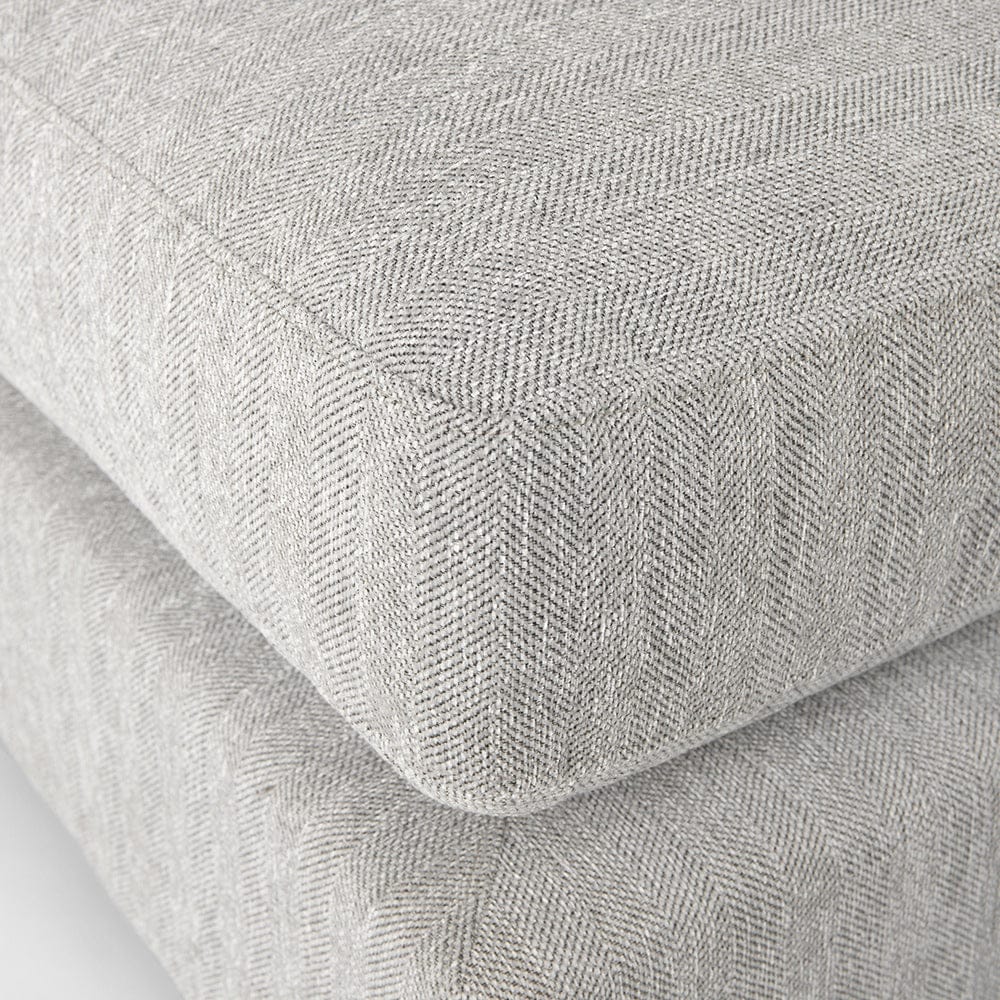 Mercana - Valence 38.2L x 38.6W x 28.3H Light Gray Armless Sectional Piece - 69117 view 8