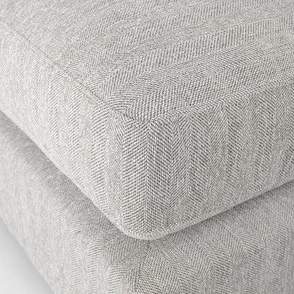 Mercana - Valence 38.2L x 38.6W x 28.3H Light Gray Armless Sectional Piece - 69117 view 8