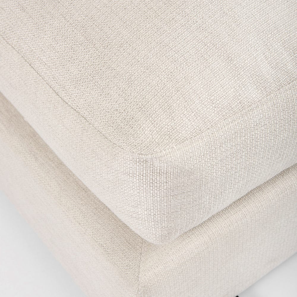 Mercana - Valence 38.6L x 38.6W x 17.7H Beige Full Size Ottoman Sectional Piece - 69113 view 8