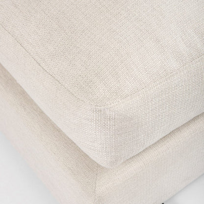 Mercana - Valence 38.6L x 38.6W x 17.7H Beige Full Size Ottoman Sectional Piece - 69113 view 8