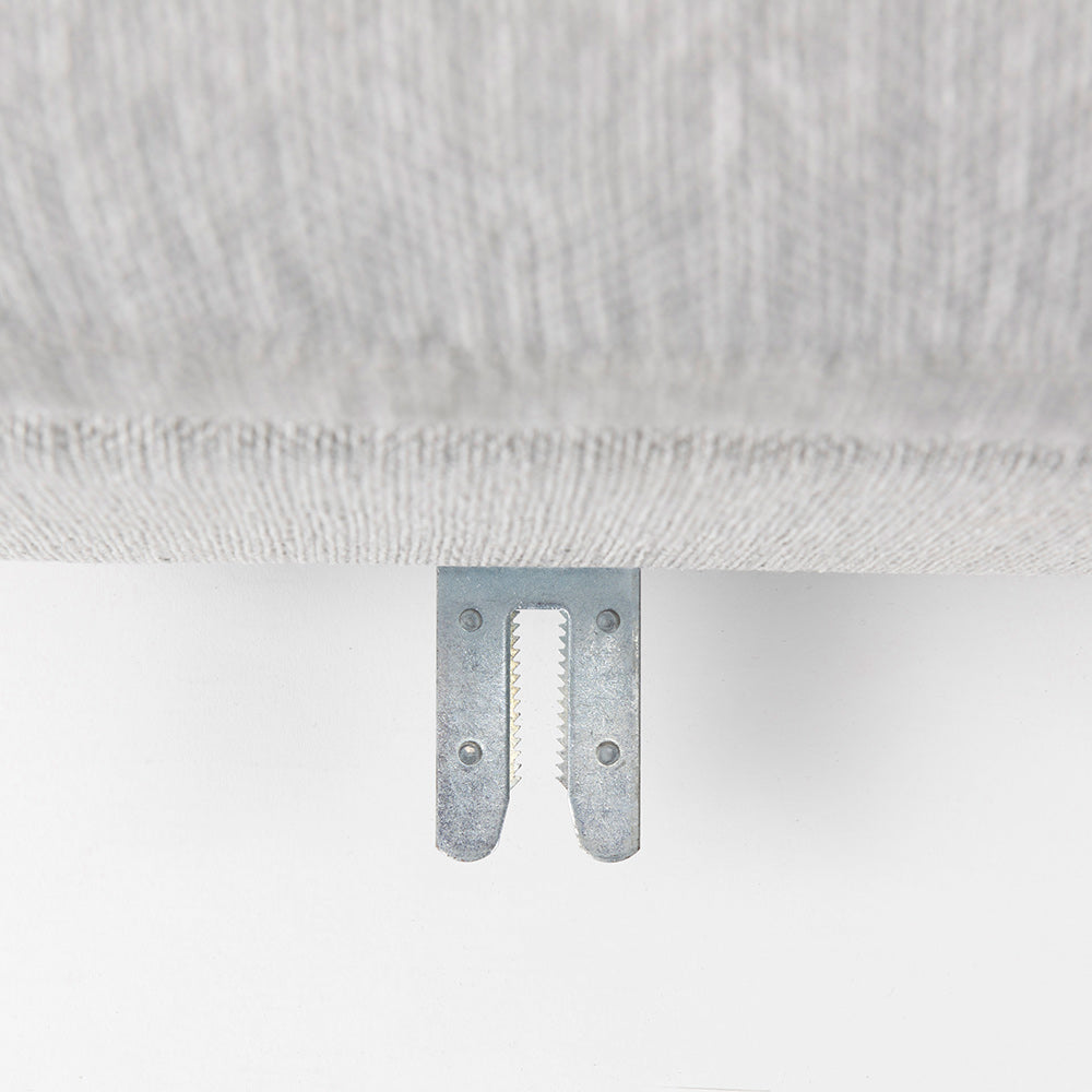 Mercana - Valence 38.6L x 38.6W x 17.7H Light Gray Full Size Ottoman Sectional Piece - 69119 view 9