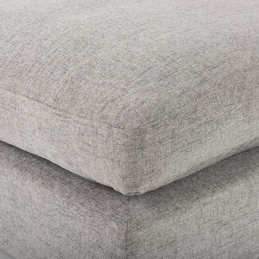 Mercana - Valence 38.6L x 38.6W x 17.7H Medium Gray Full Size Ottoman Sectional Piece - 69125 view 6