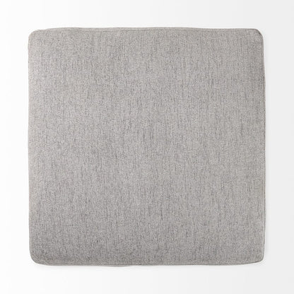 Mercana - Valence 38.6L x 38.6W x 17.7H Medium Gray Full Size Ottoman Sectional Piece - 69125 view 13