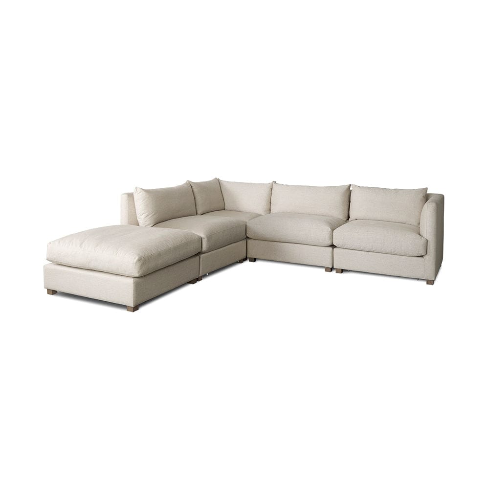 Mercana - Valence Beige Arm Pillow Sectional Piece - 69114 view 8