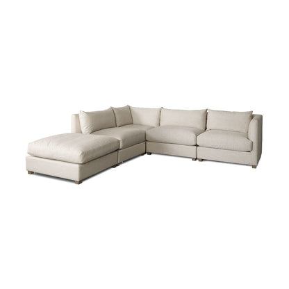 Mercana - Valence Beige Arm Pillow Sectional Piece - 69114 view 8