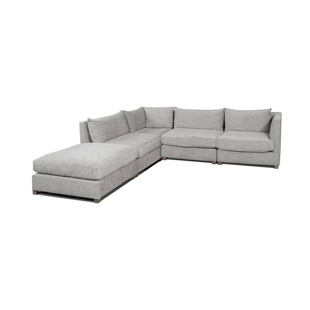 Mercana - Valence Medium Gray Throw Pillow Sectional Piece - 69127 view 7
