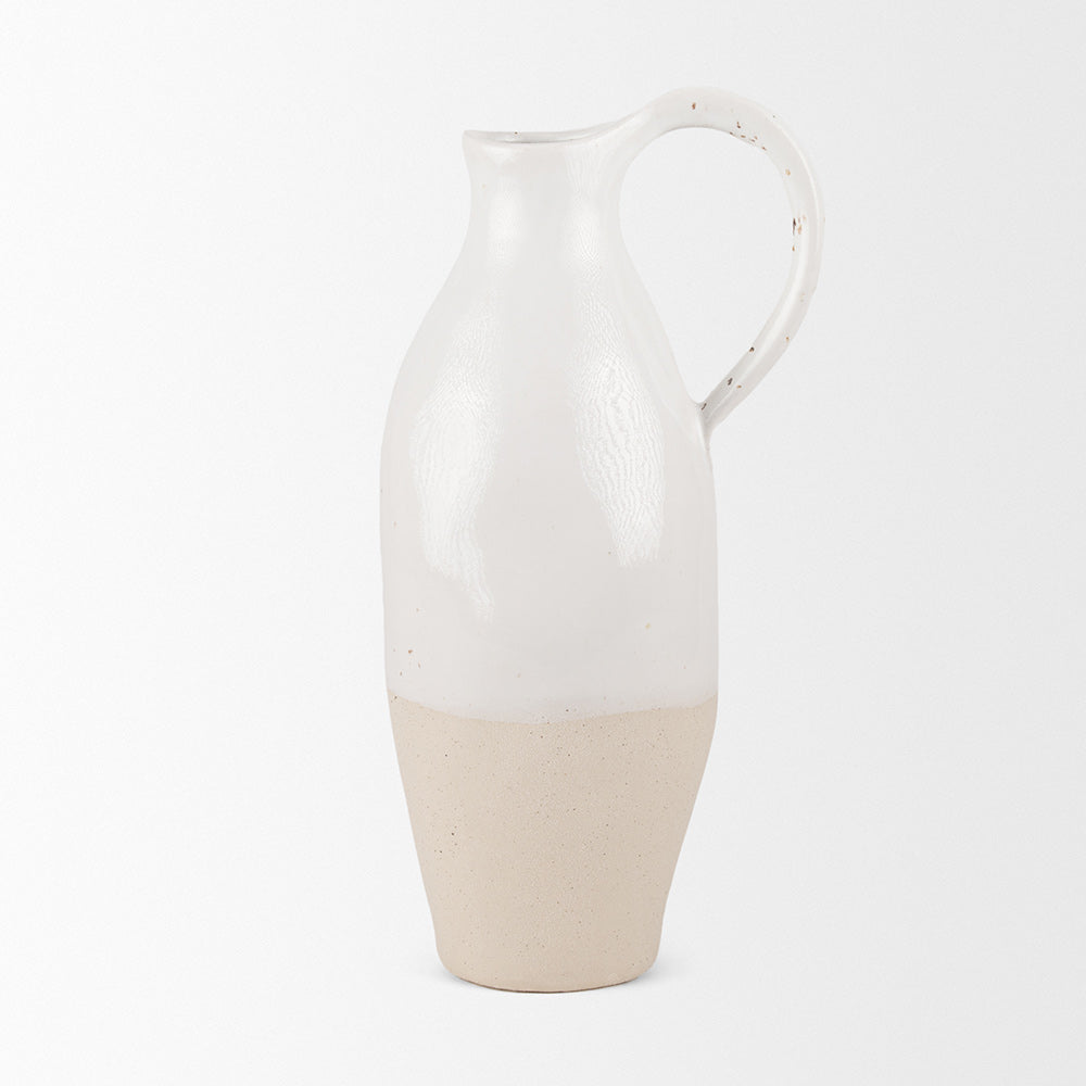 Mercana - Valora Black Speckled Cream w/ Light Beige Ceramic Jug - 70986 view 2