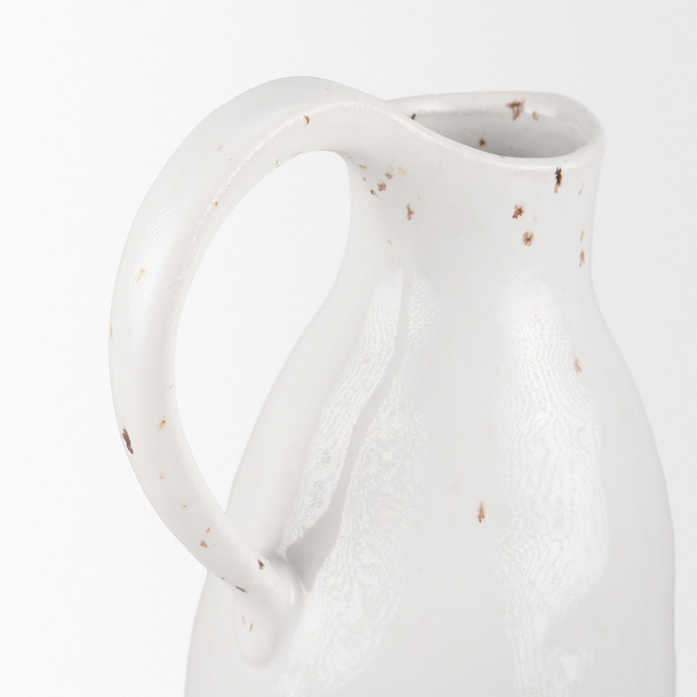 Mercana - Valora Black Speckled Cream w/ Light Beige Ceramic Jug - 70986 view 6