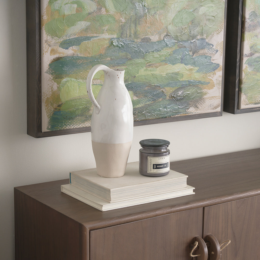 Mercana - Valora Black Speckled Cream w/ Light Beige Ceramic Jug - 70986 view 10