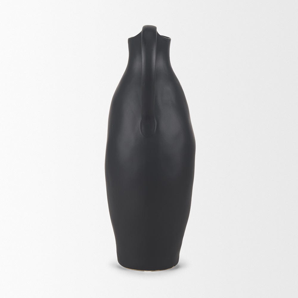 Mercana - Valora Matte Black Ceramic Jug - 70989 view 3