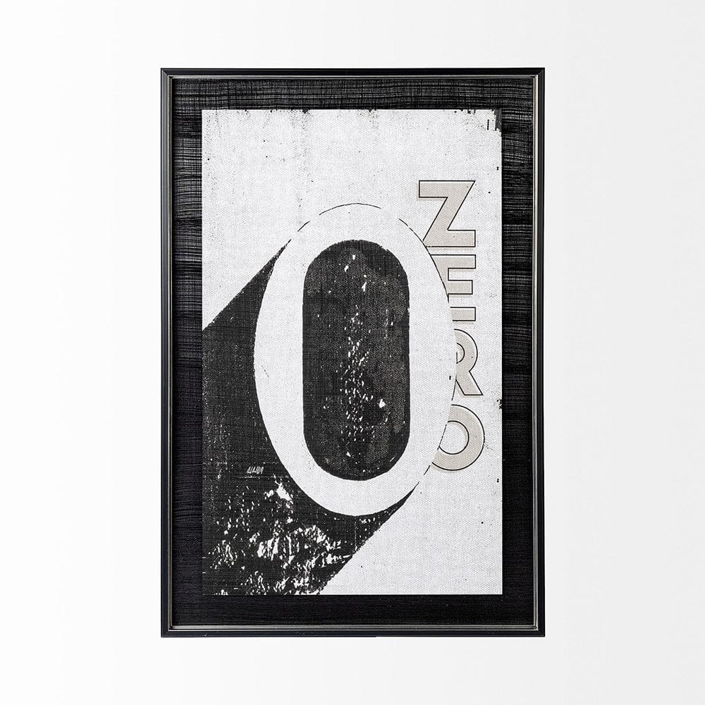 Mercana - Value Collector 0 by Mercana Studio a Hand Embellished Textured Framed Art Print - 12939 view 2