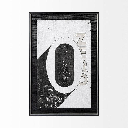 Mercana - Value Collector 0 by Mercana Studio a Hand Embellished Textured Framed Art Print - 12939 view 2