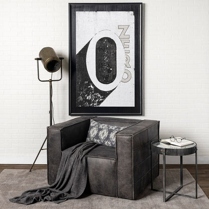 Mercana - Value Collector 0 by Mercana Studio a Hand Embellished Textured Framed Art Print - 12939 view 6