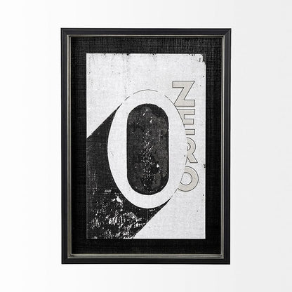 Mercana - Value Collector 0 by Mercana Studio a Hand Embellished Textured Framed Art Print - 12949 view 2