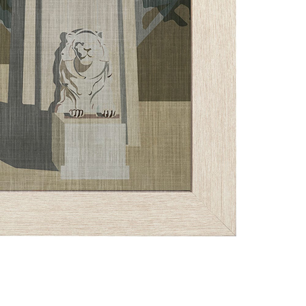 Mercana - Vancouver Go Canada L by Mercana Studio a Hand Embellished Decograph Framed Art Print - 13588 view 3