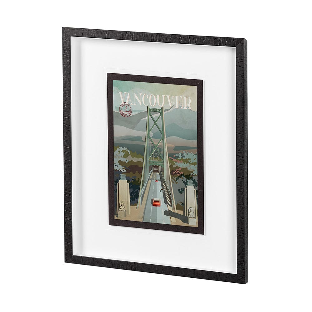 Mercana - Vancouver Go Canada M by Mercana Studio a Framed Art Print Matted under Glass - 13580 view 2