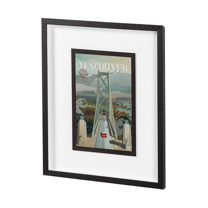 Mercana - Vancouver Go Canada M by Mercana Studio a Framed Art Print Matted under Glass - 13580 view 2