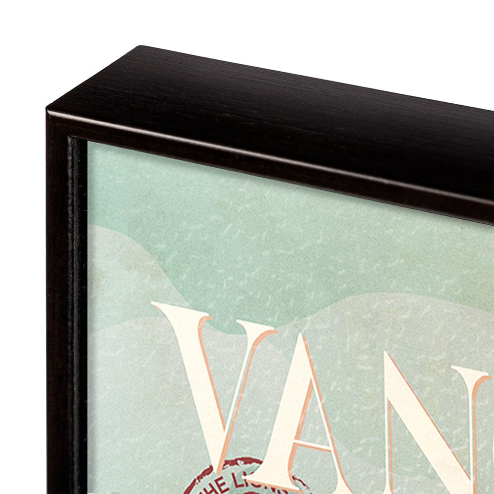 Mercana - Vancouver Go Canada SM by Mercana Studio a Hand Embellished Decograph Framed Art Print - 13704 view 4